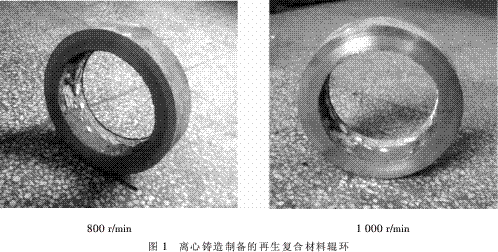 離心機(jī)轉(zhuǎn)速對再生復(fù)合材料輥環(huán)組織和性能的影響